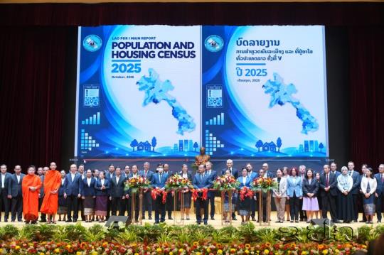 Lao PDR Releases Landmark 2025 Census Data to Guide Future Development